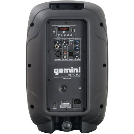 Gemini® Gemini As-10blu Gemini As-10blu 10" Powered Loudspeaker