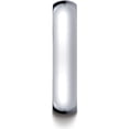 thumbnail image 3 of Mens 18K White Gold, 5mm Slightly Domed Standard Comfort-Fit Wedding Band (sz 10), 3 of 3