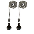 thumbnail image 1 of Royal Designs Fan Pull Chain with Large Ball Finial ? Antique Brass ? Set of 2, 1 of 3