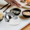 thumbnail image 6 of Qijita Ceramic Sauce Plate Soy Sauce Dishes Durable Plates Butter Cake Gadgets, 6 of 6