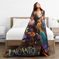 thumbnail image 5 of Encanto Blanket, Anime Throw Blanket For Couch Sofa Bed, Soft Cozy Lightweight Warm Flannel Blanket, Home Decor, Anime Gifts For Boys Girls Kids Teens, 5 of 9