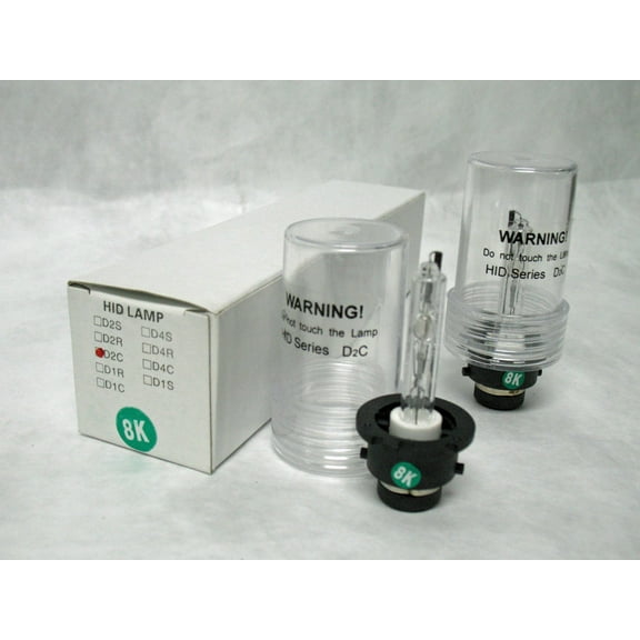 8,000K D2S Xenon HID Head Lamp Replacement Light Bulbs