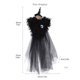 thumbnail image 3 of Xihbxyly Muñeca de Bruja de Halloween, Diseño de Falda de Gasa Blanca, Colgante de Ventana Espeluznante, Decoración Atmosférica para El Hogar, Perfecta para Bandejas Escalonadas, Mesas, Estantes, Fie, 3 of 7