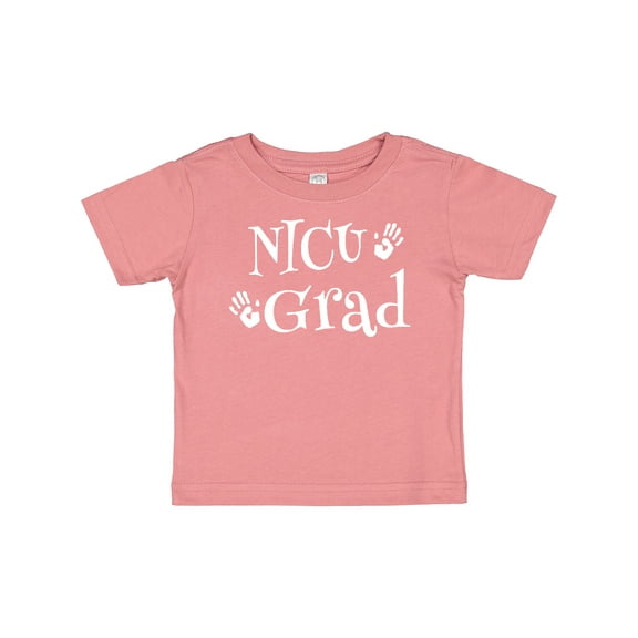 Inktastic Nicu Graduate New Baby Cute Boys or Girls Baby T-Shirt