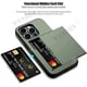 thumbnail image 4 of Case For iPhone 15 14 13 12 Pro Max Plus Holder Heavy Duty Protective Dual Layer Shockproof Hidden Card Slot Slim Wallet Cover, 4 of 5