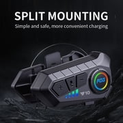 Toopower Ai Smart Bluetooth Headphones,Bluetooth Motorcycle Headset Communication,Bluetooth 5.3 Wireless,Stereo Noise Cancelling