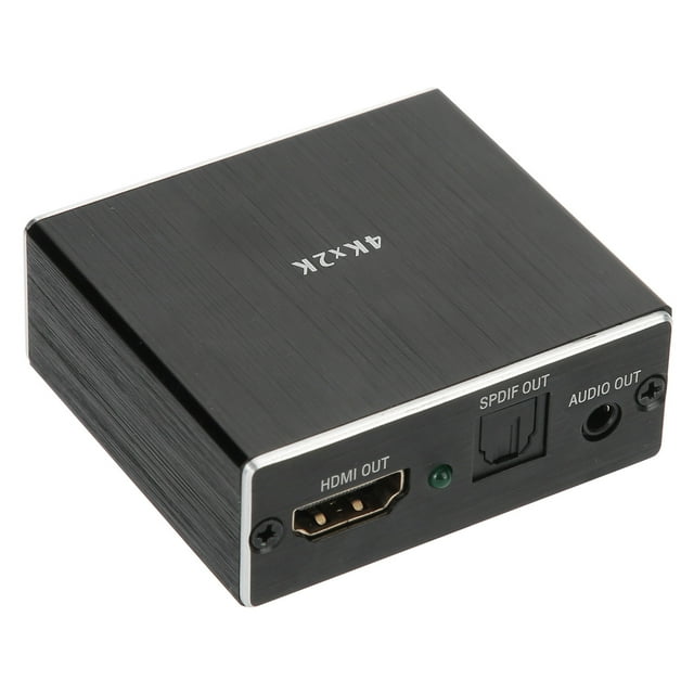Extractor de audio 4K X 2K para HDMI SPDIF 3,5 mm Extractor de audio estéreo Convertidor Divisor de audio