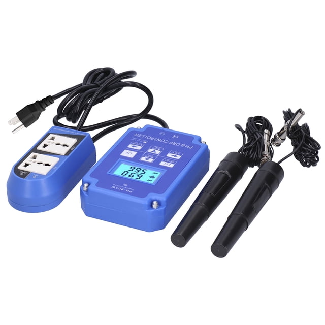 Controlador Ph ORP, Herramienta de Monitoreo de del Agua, material ABS Duradero Controlador 2 en 1