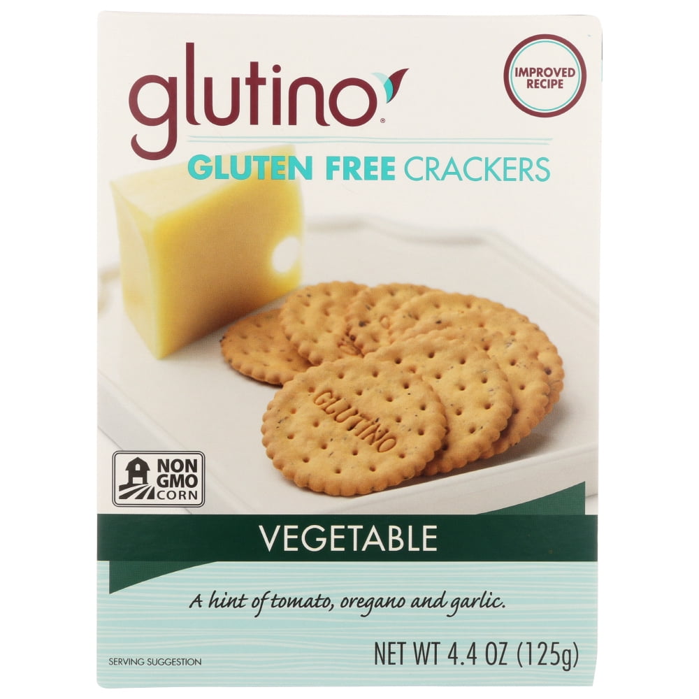 Glutino Vegetable Crackers, 4.4 Oz