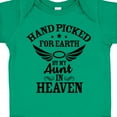 thumbnail image 4 of Inktastic Handpicked for Earth by My Aunt in Heaven with Angel Wings Boys or Girls Baby Bodysuit, 4 of 5
