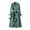 Green, variant on Trench Coat for Women Winter Coats Trench Windbreaker Fit Coat Solid Long Slim Jacket Winter Coats Khaki XXXL