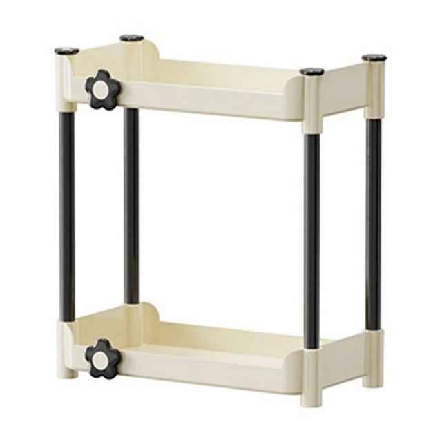 Kitchen Storage Rack Detachable Kitchen Countertop Storage Rack with Cup Holders for Home Use Cups for Kitchen