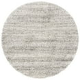 thumbnail image 3 of SAFAVIEH Hudson Shag Jaden Striped Area Rug, Ivory/Grey, 5'3" x 7'6", 3 of 5