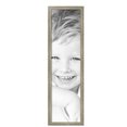 thumbnail image 2 of ArtToFrames 10" x 37" Silver Compo Dark Wash Picture Frame, 10x37 inch Silver Wood Poster Frame (WOM-5227),  Pack, 2 of 7