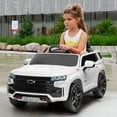 thumbnail image 2 of VOLTZ TOYS Chevrolet Tahoe 12V Kids Ride on Car with Remote Control, Licensed, 2 of 7