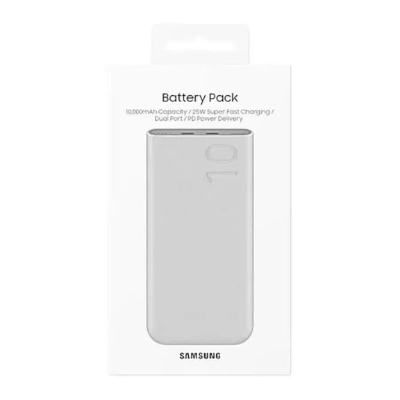 Samsung Power Bank 25w 10000mah Carga Rápida Beige