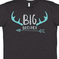 thumbnail image 4 of Inktastic Big Brother, Deer Antlers, Arrow - Blue Gray T-Shirt, 4 of 5
