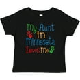 thumbnail image 3 of Inktastic My Aunt in Minnesota Loves Me Boys or Girls Baby T-Shirt, 3 of 5