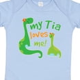 thumbnail image 4 of Inktastic My Tia Loves Me Dinosaur Boys Baby Bodysuit, 4 of 5