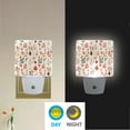 thumbnail image 2 of Yayeee LED Plug in Night Light for The Home with Auto Dusk to Dawn Light Sensors, 2 Pack, Autumn Leaves, 2 of 6
