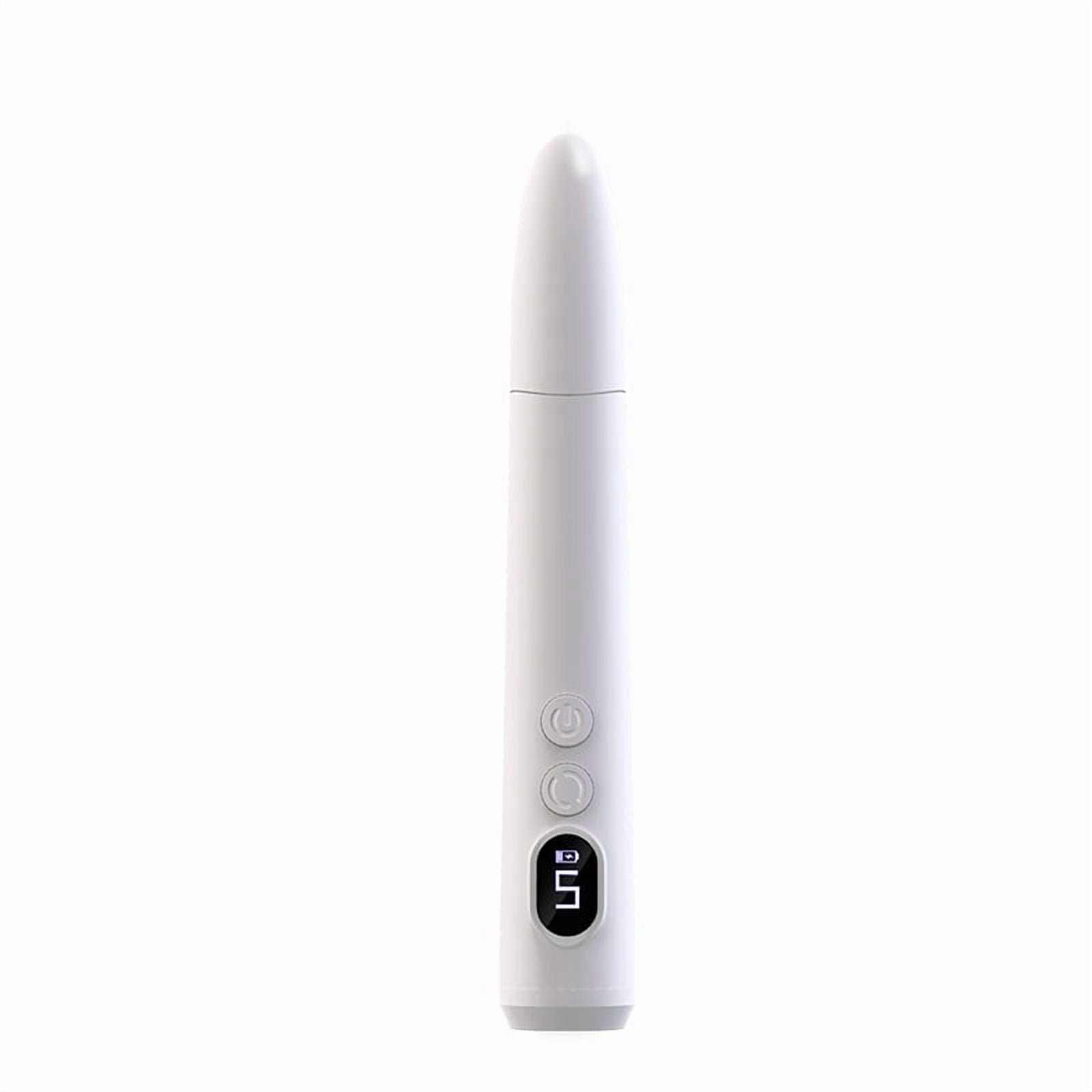 LCD display nail drill machine - Rechargeable electric nail file with LED display, 30,000 rpm portable nail sander.