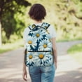 thumbnail image 6 of Lightweight Backpack Daisy School Bag Travel Laptop Daypack for Men Women Casual Rucksack, 6 of 6