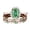a, variant on YYKihy 3pcs Vintage Unique Oval Cut Engagement Ring Rose Gold Ring Art Deco Bridal Wedding Ring For Women