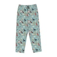 thumbnail image 4 of Balery Animal Dog print Women's Pajama Pants,Ultra Lightweight Pjs,Lounge Pant-Medium, 4 of 9