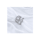 thumbnail image 5 of 2 Anillos De Pareja Plata 925 Compromiso Promesa Ajustable plata, 5 of 5