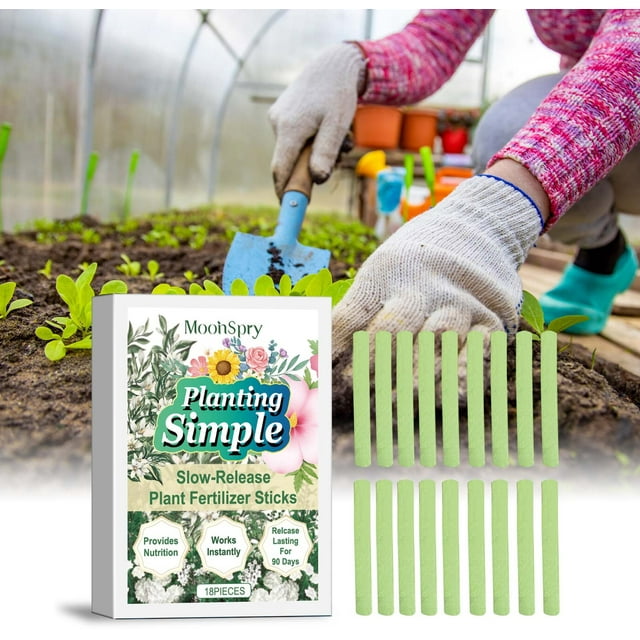 Slow-Release Plant Fertilizer Stick Household Flower Fertilizer Raising Flowers Potted Plants Stick Flower Slow-Release Tablets