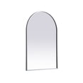 thumbnail image 3 of Metal Frame Arch Mirror 24x36 Inch in Black, 3 of 7