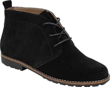 white mountain black suede boots
