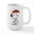 thumbnail image 2 of CafePress - Snoopy On Heart Mugs - 15 oz Ceramic Large White Novelty Mug, 2 of 6