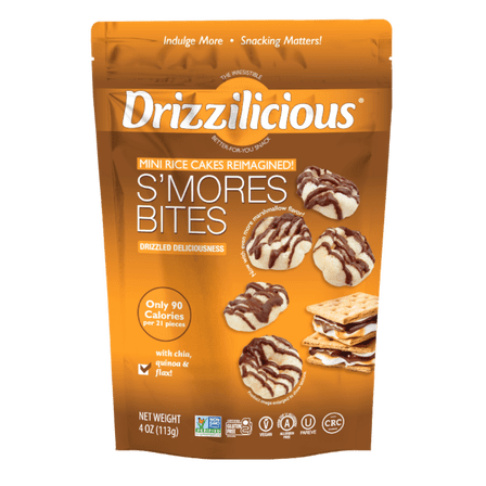 Drizzilicious S'mores Mini Rice Cake Bites, 4 oz