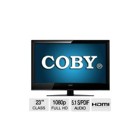 Refurbished Coby 23" Class LED HDTV - 1080p, 5.1 S/PDIF Audio, HDMI (ished) - LEDTV232
