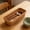 Brown-WM, variant on Storage Basket Hand Woven Plastic Rectangular Desktop Organizer 11.42x4.33x3.54in for Kitchen Snacks Utensils