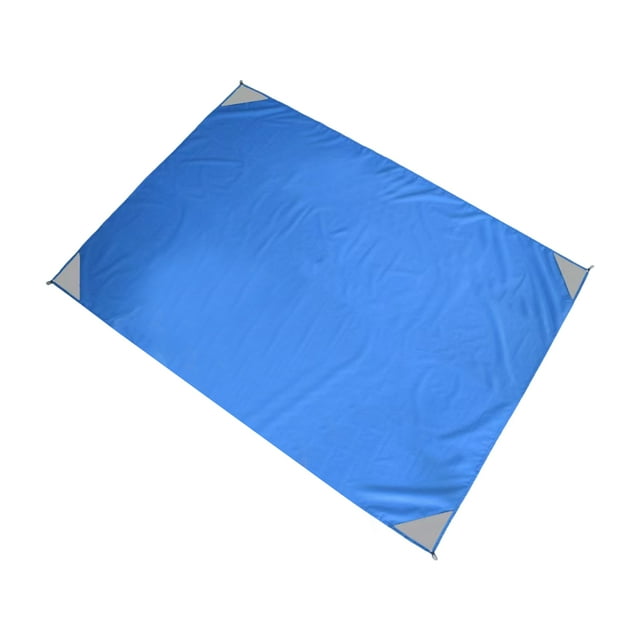 Advancent Estera de playa plegable de poliéster para picnic y viajes a la playa Estera de playa de tela a cuadros de poliéster carpas