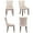 Beige, variant on DONICK Wing-Back Dining Chair,Kitchen & Dining Room,Velvet,Soild Wood,Nailhead Trim(Grey,Set of 6)