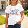 thumbnail image 2 of JAJAHO Kids Girls First Day Of Kindergarten Shirt Back to School Tees Tops Short Sleeve Crew Neck T Shirts, 2 of 5