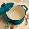 thumbnail image 2 of Tramontina 3.5-Quart Enameled Cast-Iron Round Dutch Oven, 2 of 6