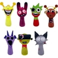 thumbnail image 3 of Juguete de peluche RWSEFK Sprunki Game, 7 piezas para adultos y niños de 20 cm, 3 of 9