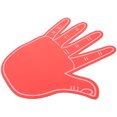 thumbnail image 4 of Pompón gigante de espuma para mano de cinco dedos de espuma para animadoras, ideal para eventos deportivos, juegos, celebraciones escolares, color rojo, 4 of 7