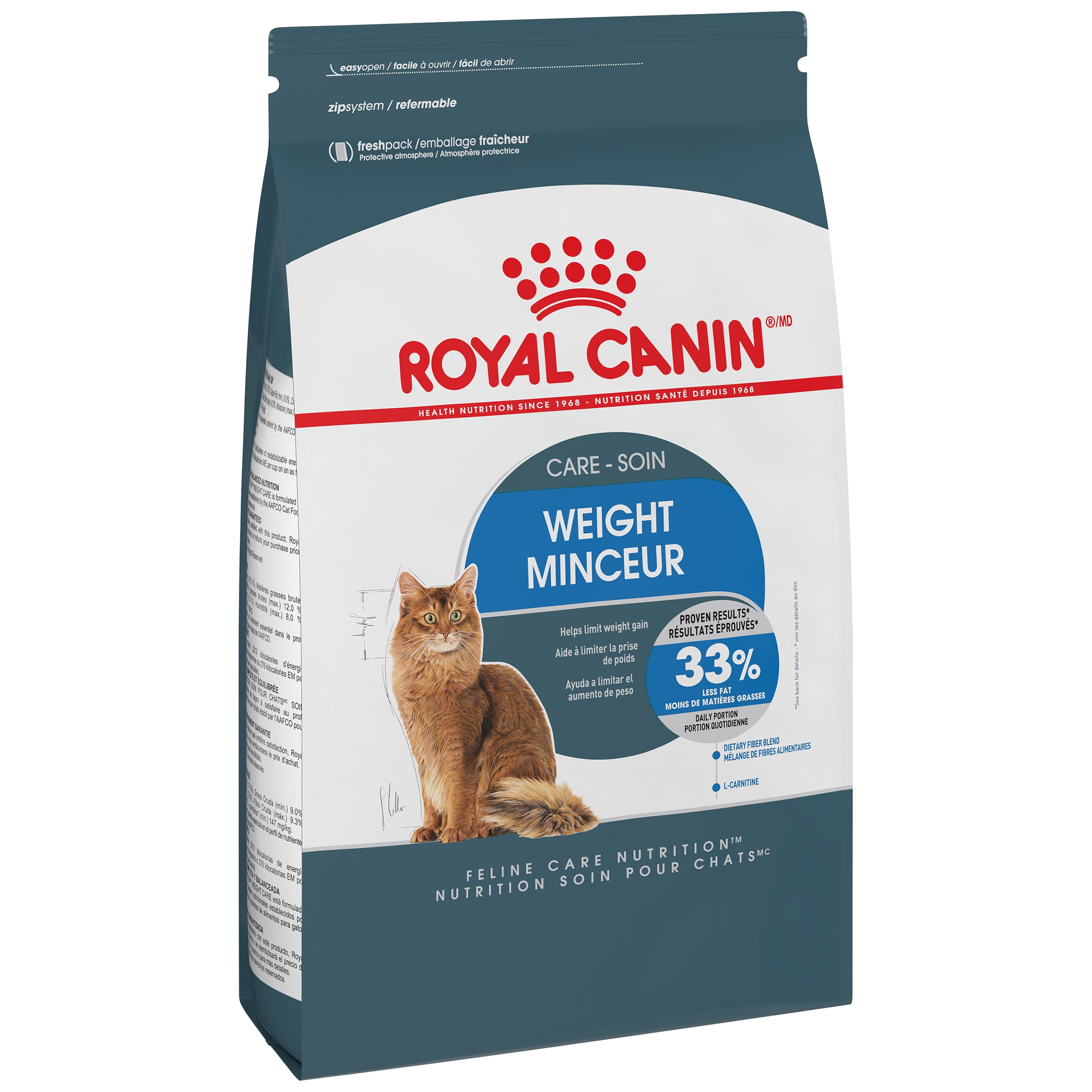 Permanent syndroom zwart Royal Canin Weight Care Dry Cat Food, 14 lb - Walmart.com