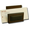 thumbnail image 1 of Dacasso Porte-Lettres en Noyer et Cuir, 1 of 1