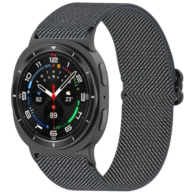 Elastic Nylon Replacement Strap for Galaxy Watch 8 Classic Band Durable Adjustable Smart Wristband Accessories