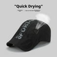 thumbnail image 3 of Summer Mesh Baseball Cap Running Hat Quick Drying Adjustable Sun Protection, 3 of 8