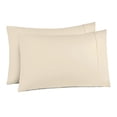 thumbnail image 3 of The Great American Store 1800 Series - 4 PC Brushed Microfiber Waterbed Sheet Set - 15" Deep Pocket Attached (Solid, Ivory , Queen ), 3 of 3