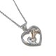 thumbnail image 1 of Collar con colgante de niña y caballo de plata Collar de caballo de plata esterlina Regalos para niñas Regalos de joyería--caballo de oro rosa-Código de modelo20300 caballo de oro rosa, 1 of 3