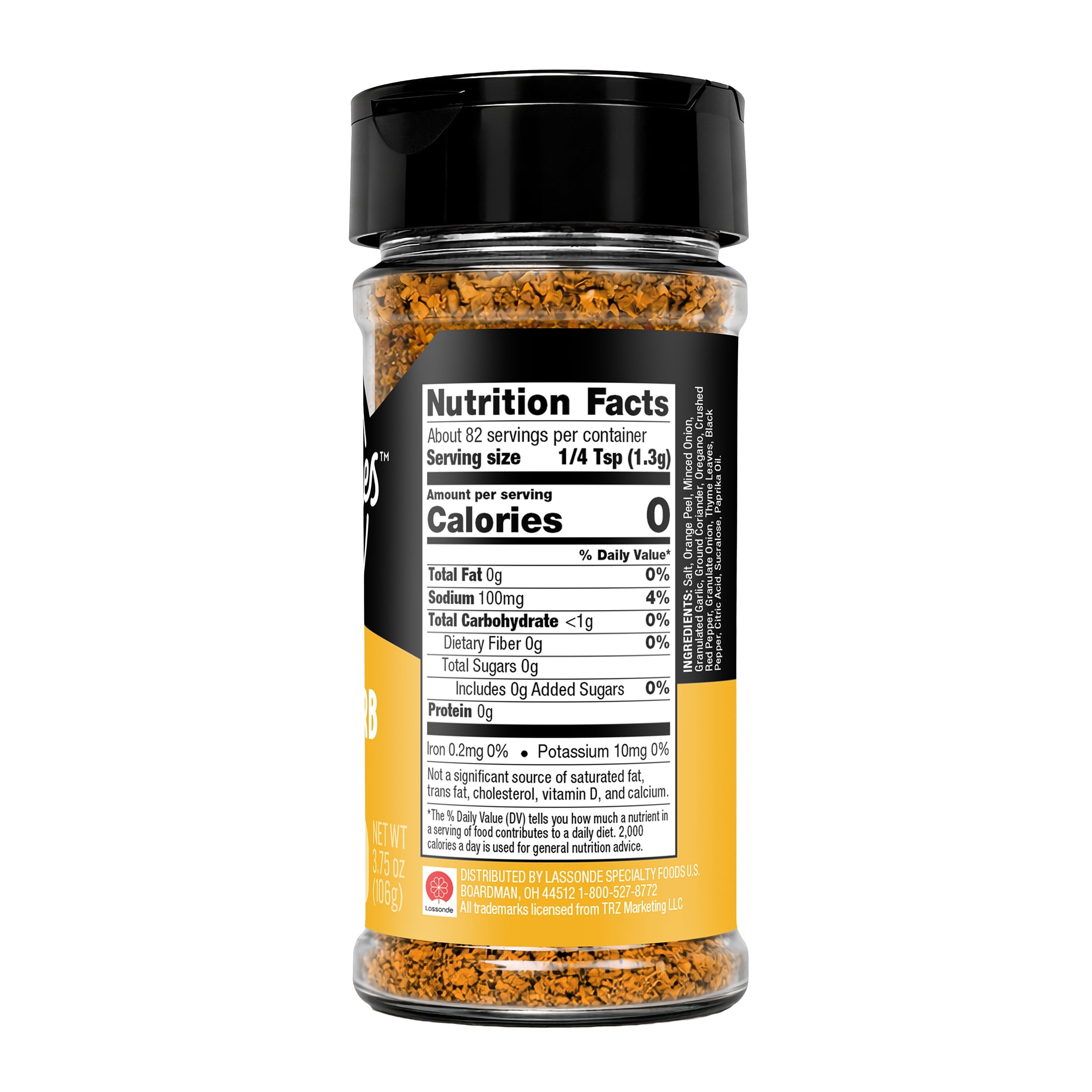 (2 pack) G Hughes Zero Sugar Chicken Herb Spice Rub, 3.75 oz