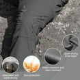 thumbnail image 4 of Dagegui Quick Dry Athletic Pants for Men Lightweight Half Elastic Waist Hiking Cargo Pant Outdoor Running Training Trousers with Pockets Gray XL, 4 of 4